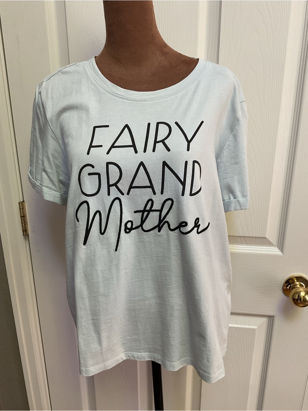 Fairy Grandmother Short Sleeve Tee - Light Blue